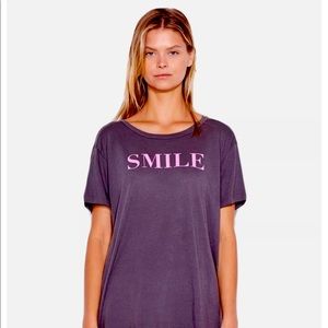 Super Soft Sundry SMILE T Shirt SZ 1 NWT